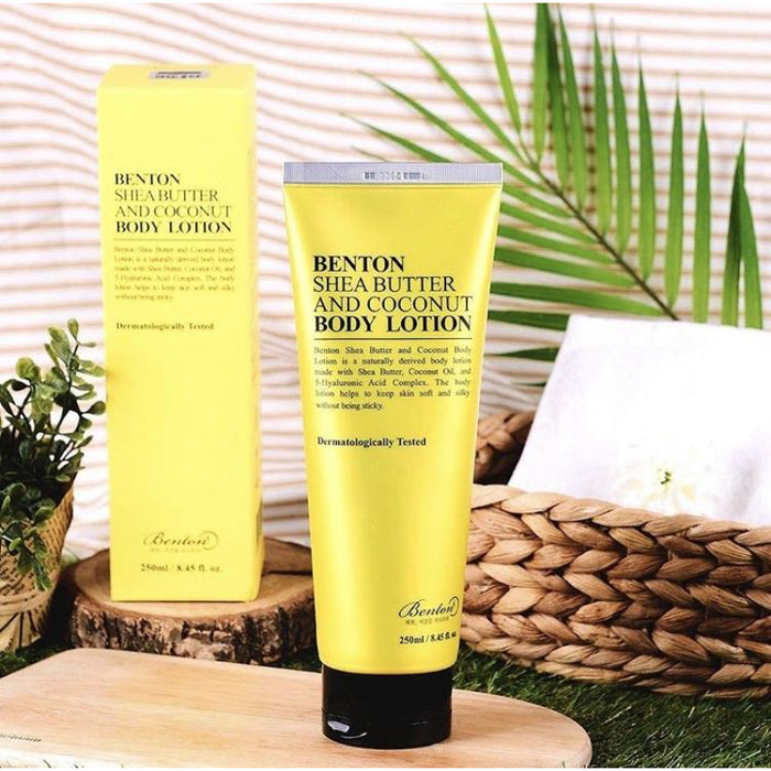 Shea Butter & Coconut Body lotion - Korean-Skincare
