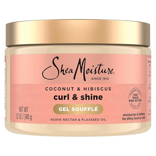Shea Moisture Coconut and Hibiscus Curling Gel Souffle 12oz