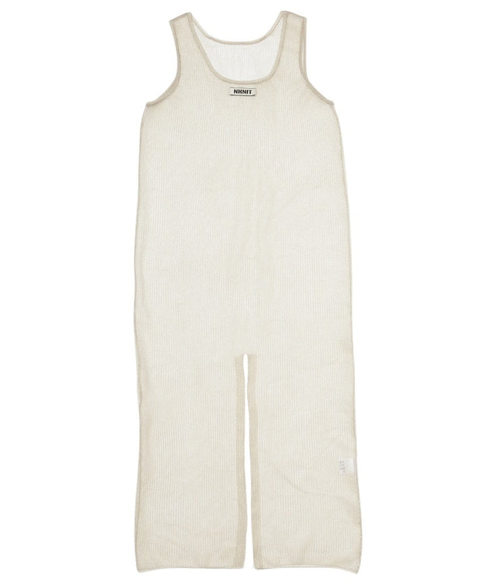 sheer metallic KNIT dress_4