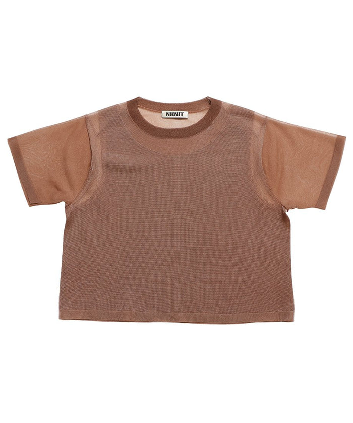 sheer tank top KNIT T-shirt_6