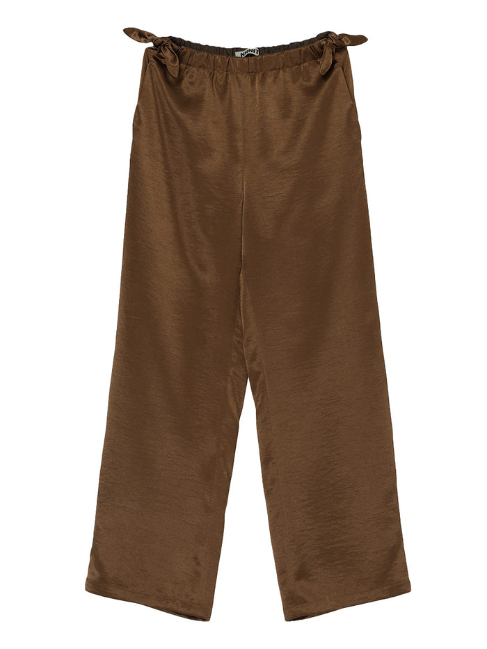 side ribbon pants