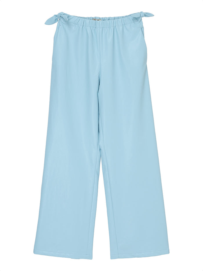 side ribbon pants