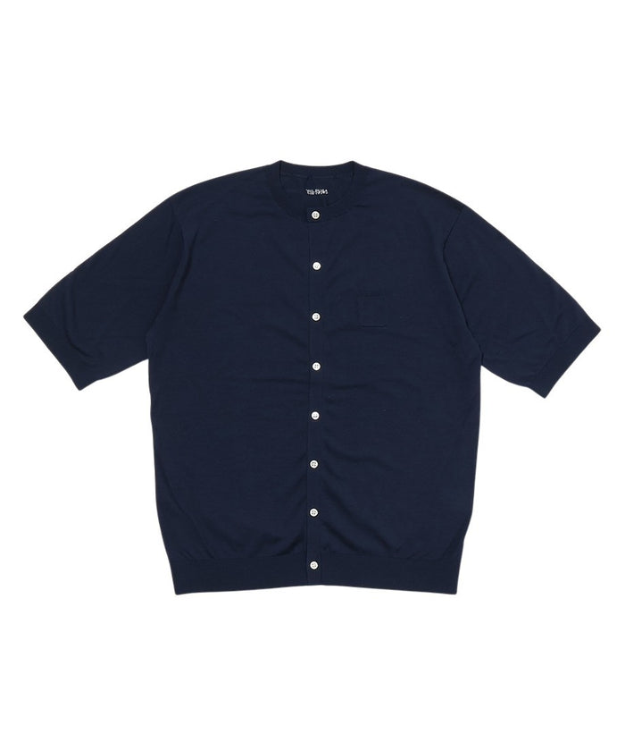 silk cotton crew neck KNIT  T-shirt_7