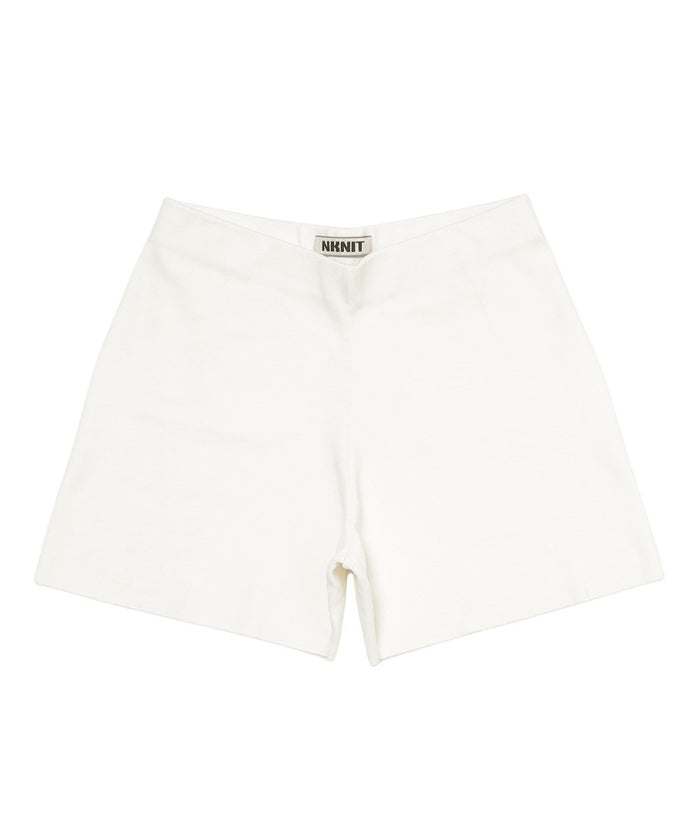 silk cotton fit KNIT shorts_2