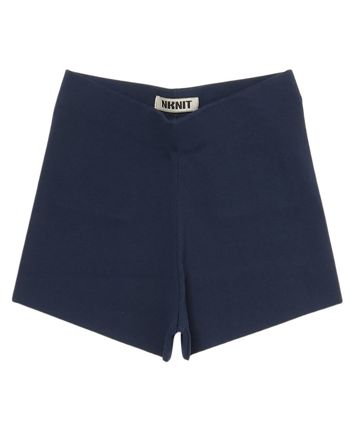 silk cotton fit KNIT shorts_7