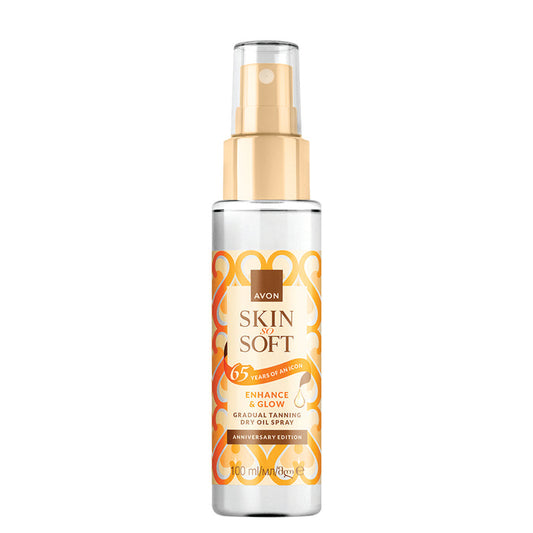Skin So Soft Enhance & Glow Dry Oil Spray 100ml - Limited Edition Travel Size