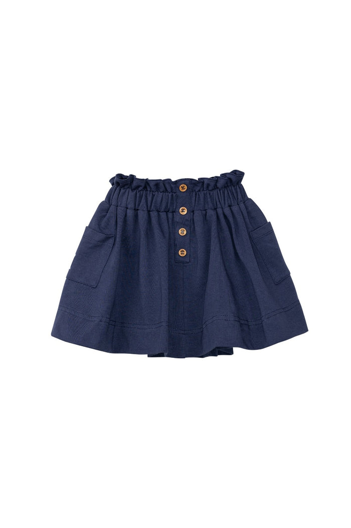 Skirt With Label Navy