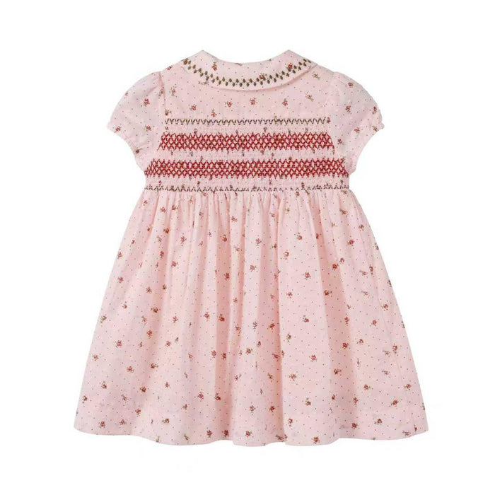 Smocked Pink Dress