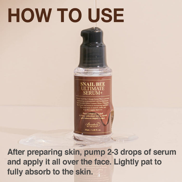 Snail Bee Ultimate Serum Plus - Korean-Skincare