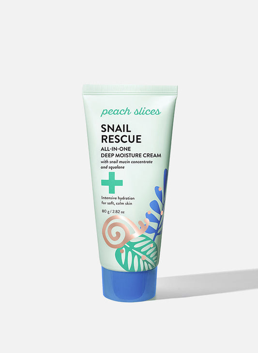 Peach Slices Snail Rescue All-in-One Deep Moisture Cream Product