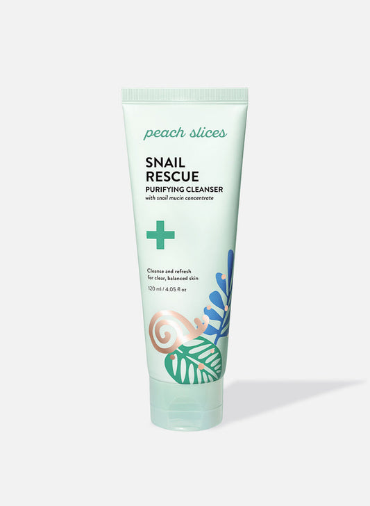 Peach Slices Snail Rescue Purifying Cleanser Product