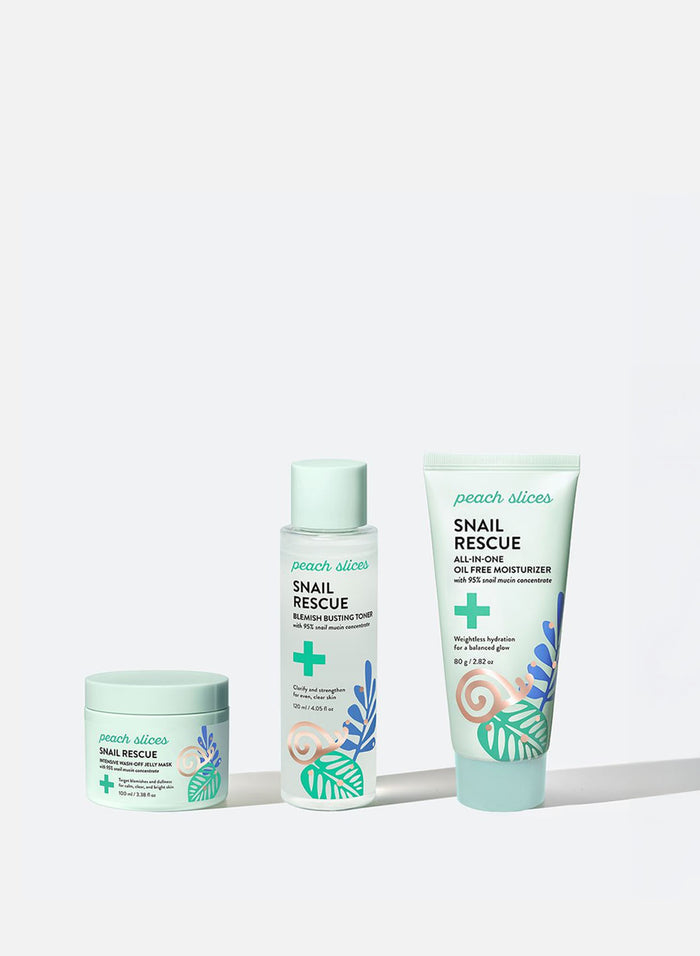 Peach Slices Snail Rescue Trio Products