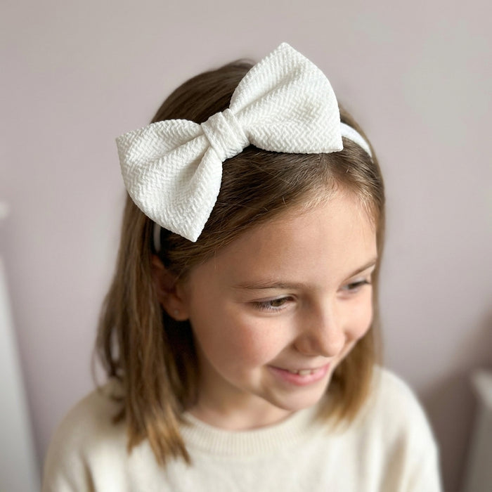 Soft Bow Headpiece
