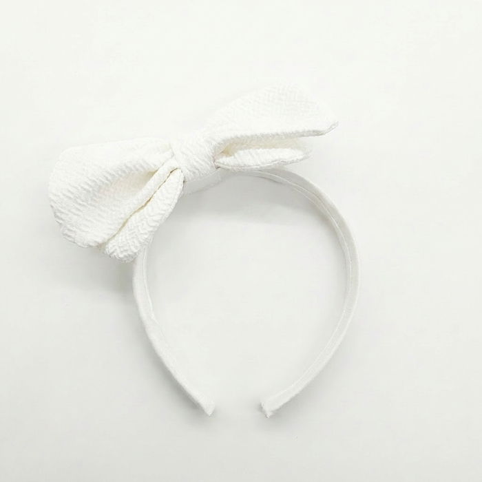 Soft Bow Headpiece