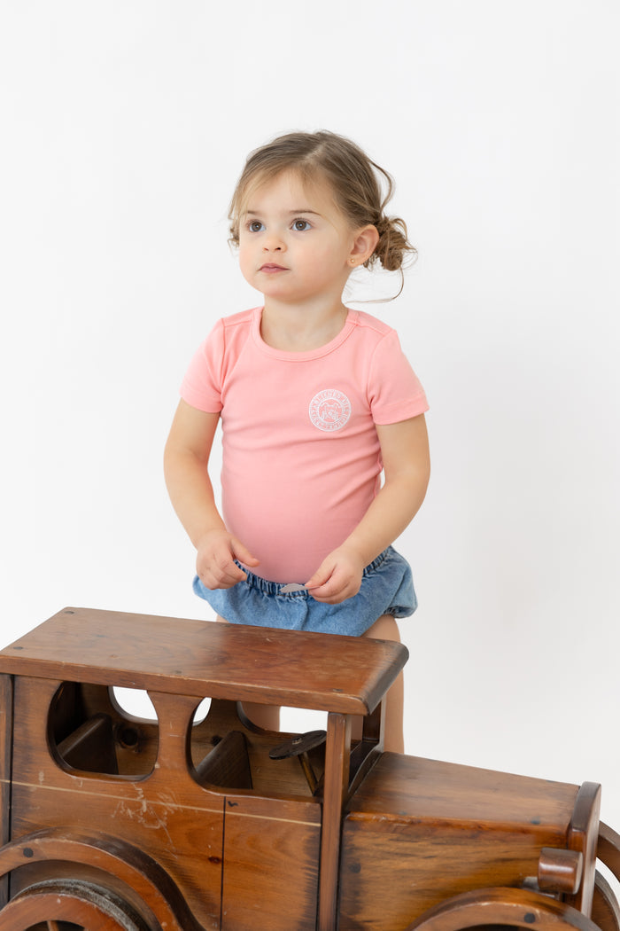 Stamp Tee Coral