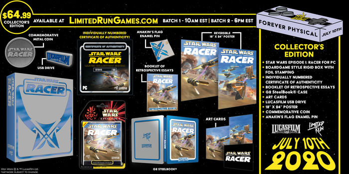 Star Wars Episode I: Racer (PC) Premium Edition