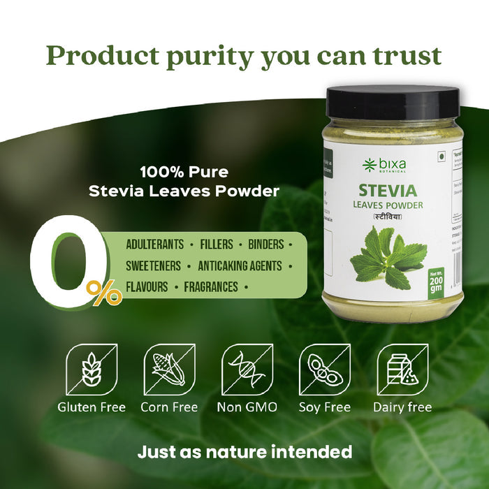 Stevia Leaves Powder ( Stevia Rebaudiana )