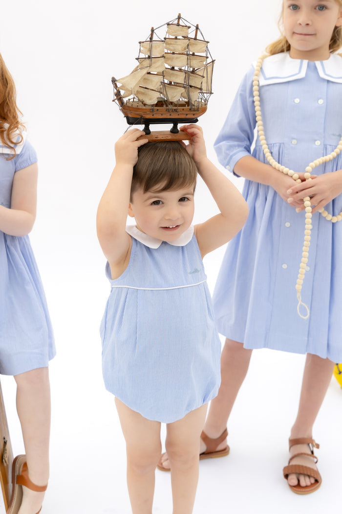 Striped Boy Romper