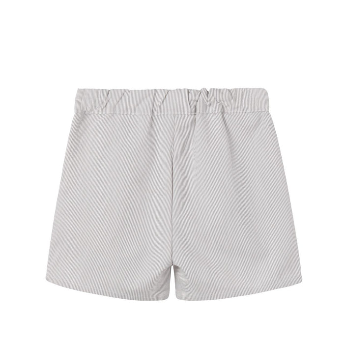 Striped Boy Shorts Sage
