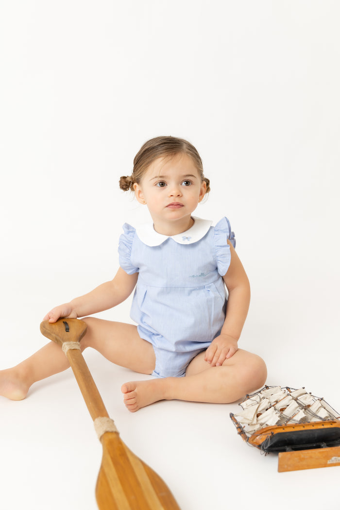 Striped Girl Romper