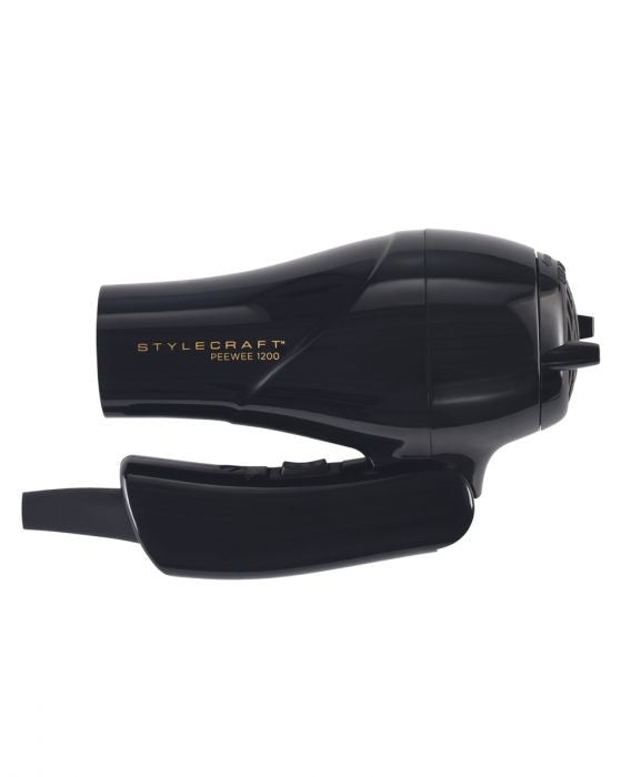 Stylecraft Peewee 1200 Compact Dryer - Black