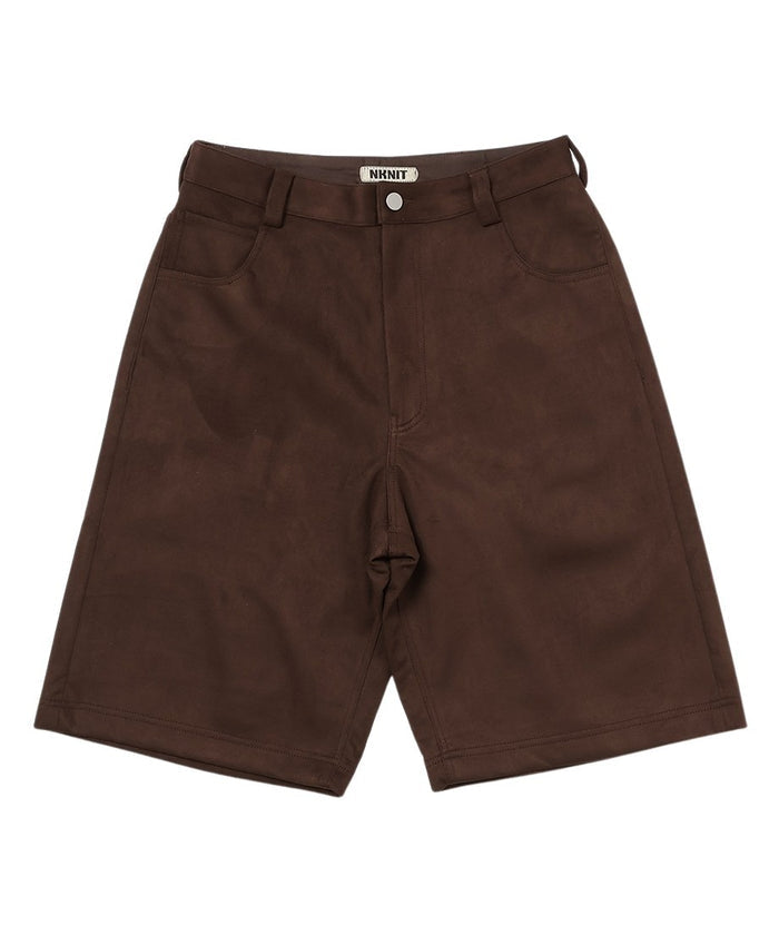 suede half pants_3