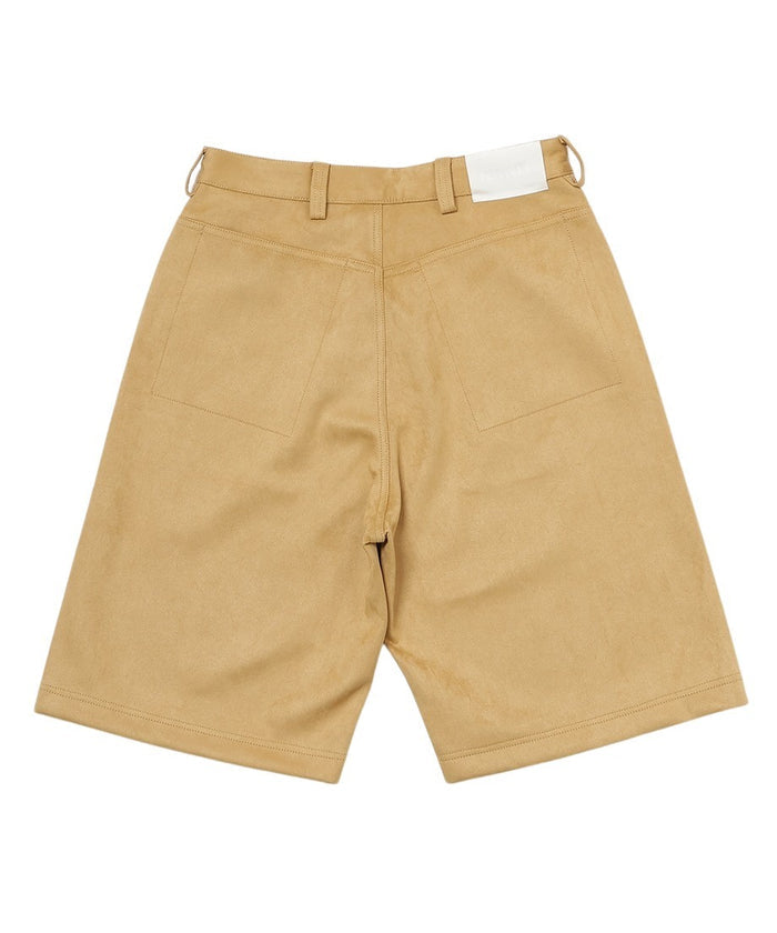 suede half pants_7