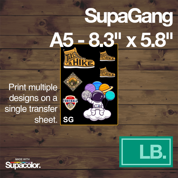 SupaGang - A5 - 8.3" x 5.8"