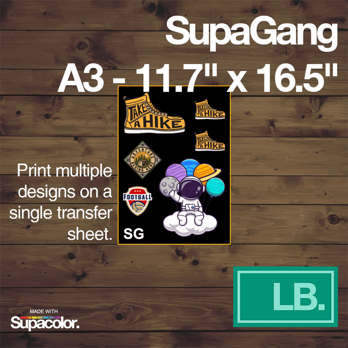 SupaGang - A3 - 11.7" x 16.5"