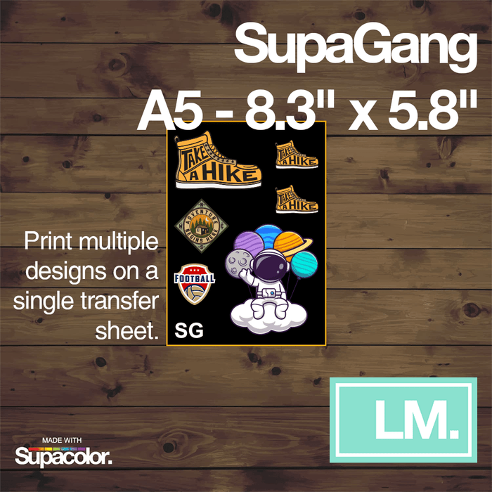 SupaGang - A5 - 8.3" x 5.8"