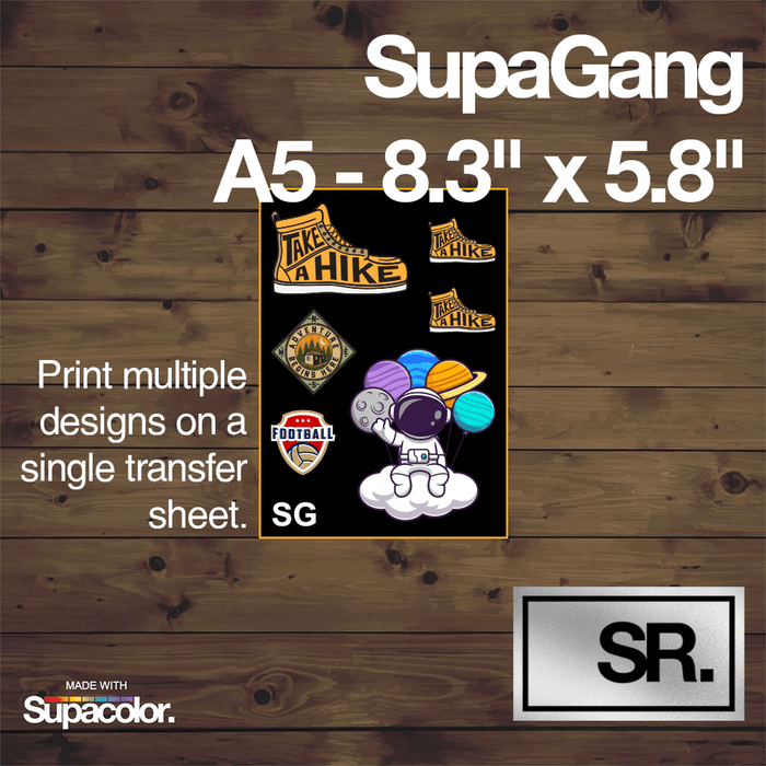 Gang Sheet / SupaGang - A5 - 8.3" x 5.8"