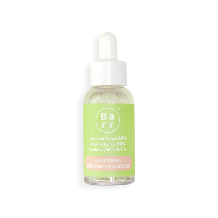 Barr Cosmetics Super Green Deep Energy Ampoule Nudie Glow Australia