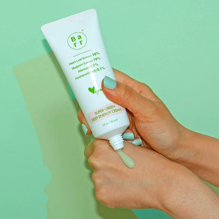 Barr Cosmetics Super Green Deep Energy Cream Nudie Glow Australia
