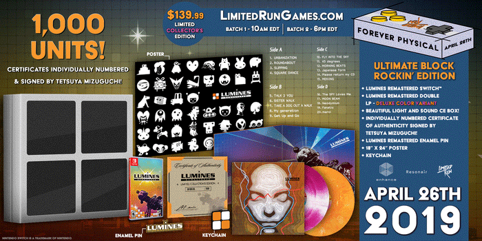 Switch Limited Run #27: Lumines Remastered Ultimate Edition