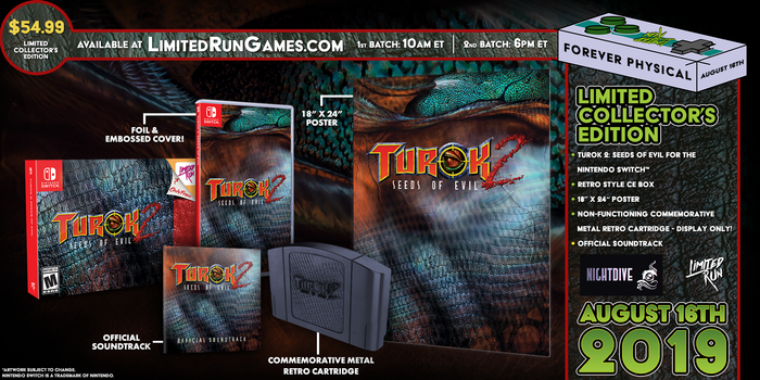 Switch Limited Run #44: Turok 2 Classic Edition