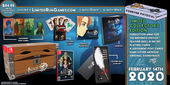 Switch Limited Run #62: Forgotton Anne Collector's Edition