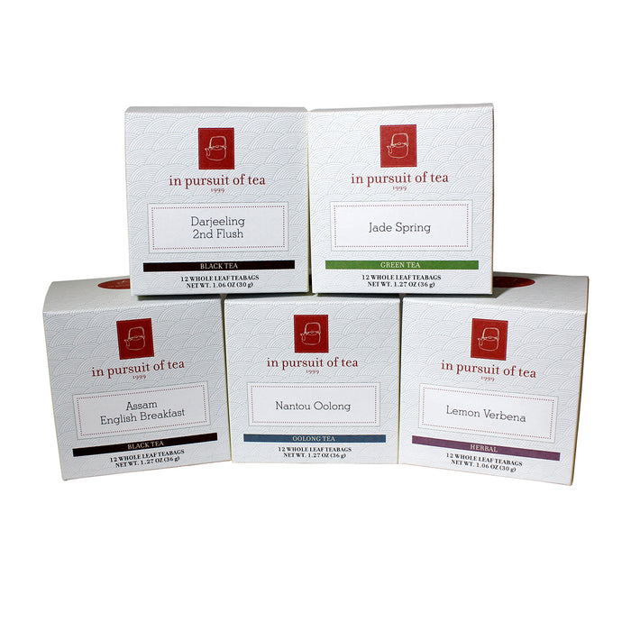 Teabag Retail Boxes - Case of 6 (Wholesale)