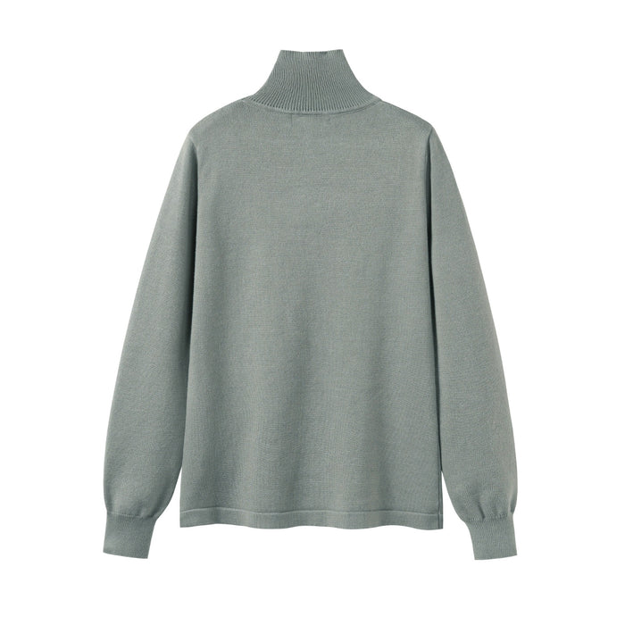 Teen Sage Knit Turtleneck