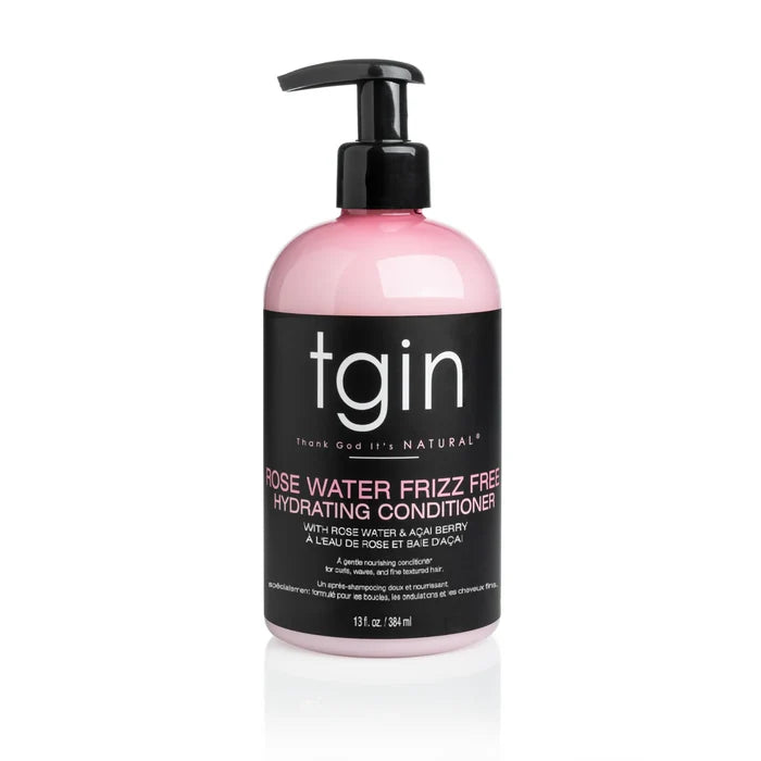 TGIN Rose Water Frizz Free Hydrating Conditioner 13oz