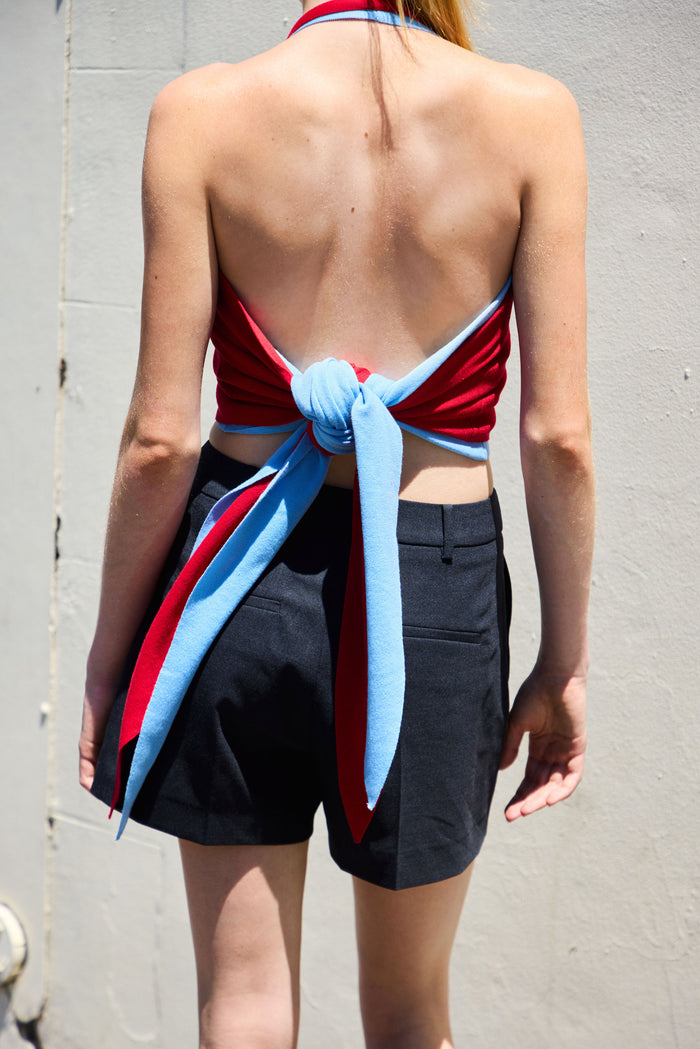 tie KNIT vest