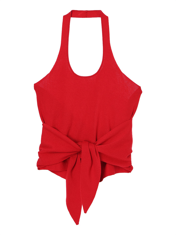 tie KNIT vest
