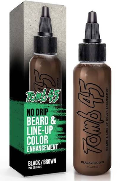 Tomb45® No Drip Beard & Line up Color Enhancement - Brown/Black