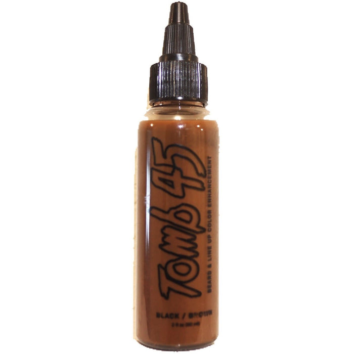 Tomb45® No Drip Beard & Line up Color Enhancement - Brown/Black