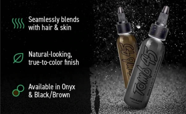 Tomb45® No Drip Beard & Line up Color Enhancement - Brown/Black