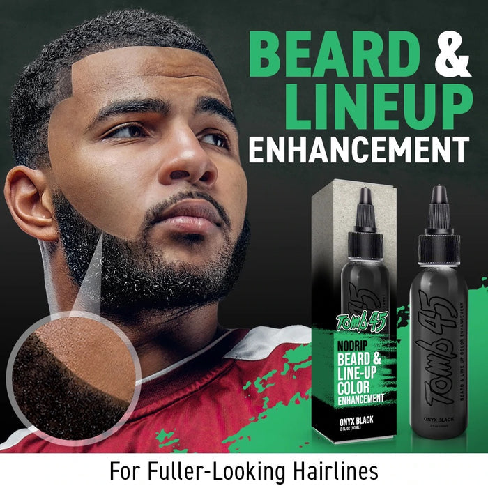 Tomb45® No Drip Beard & Line up Color Enhancement - Brown/Black