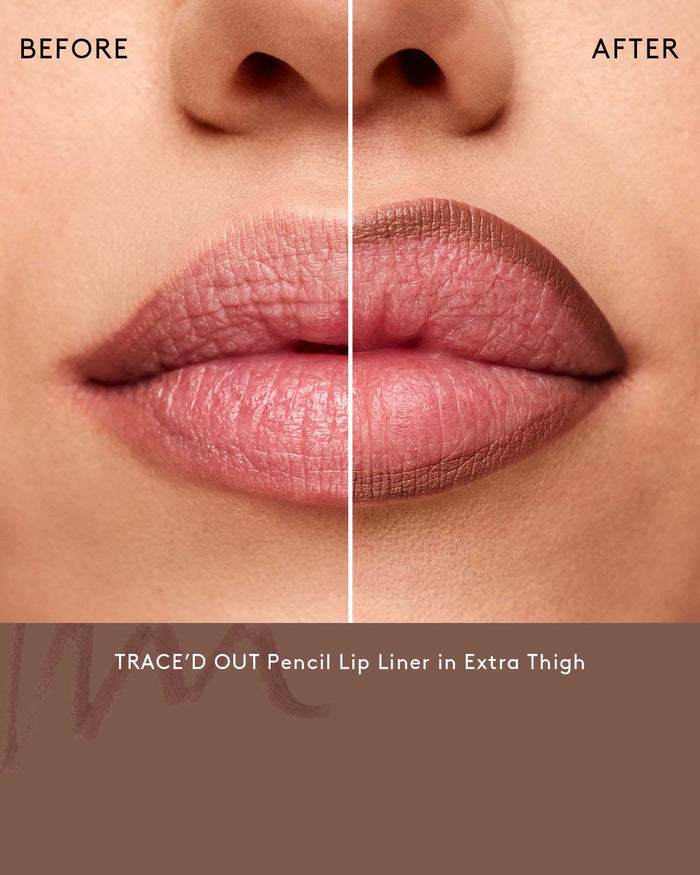 Trace'd Out Longwear Waterproof Pencil Lip Liner—Extra Thigh