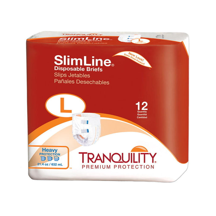 Tranquility SlimLine Disposable Adult Briefs - 2132-Pack - LL Medico