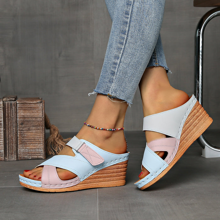 Tulip | Women's Wedge Slides