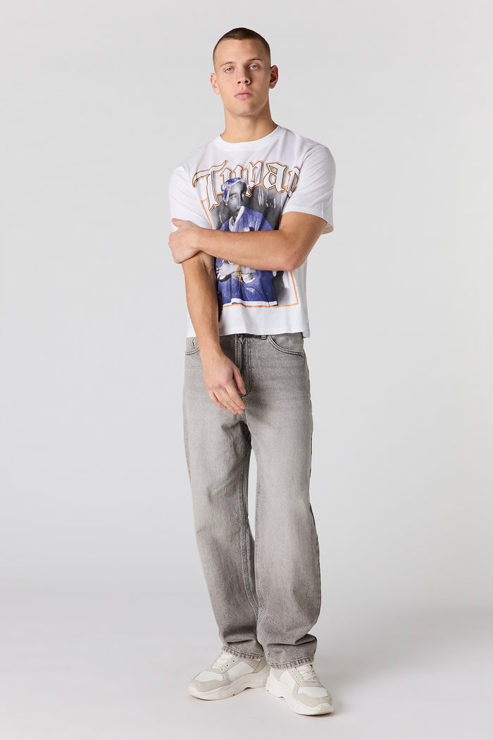 Tupac Puff Print T-Shirt