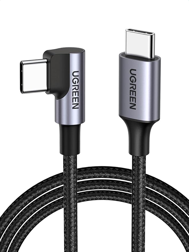 UGREEN 60W USB C to USB C Cable (Right Angle, 1m) - Office R Us Lagos